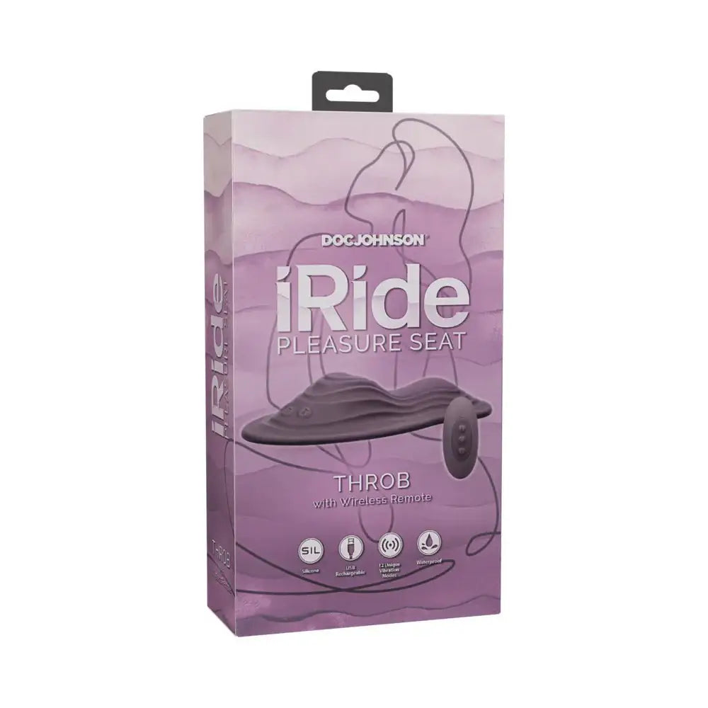 iRide Pleasure Seat Throb Rechargeable Grinder with Remote - Rolik®