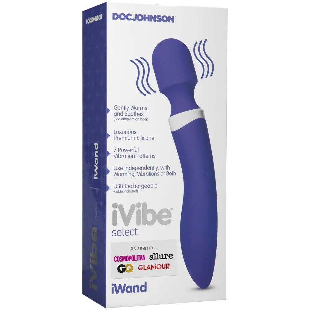 Doc Johnson® iVibe™ Select iWand Warming Vibrator - Rolik®