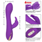 Jack Rabbit® Signature Heated Silicone Rotating G Vibrator - Rolik®