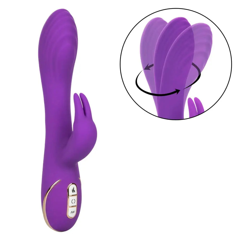 Jack Rabbit® Signature Heated Silicone Rotating G Vibrator - Rolik®