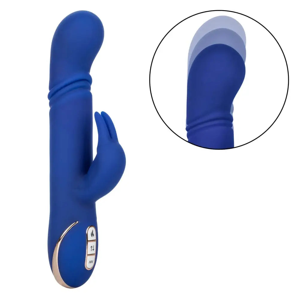 Jack Rabbit® Signature Heated Silicone Thrusting G Vibrator - Rolik®