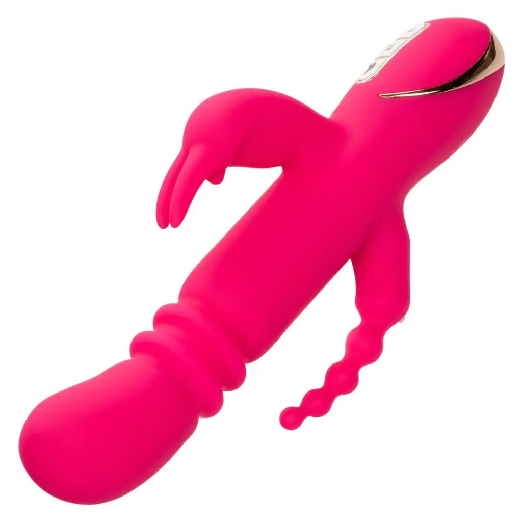 Jack Rabbit® Signature Heated Silicone Triple Fantasy Rabbit - Rolik®