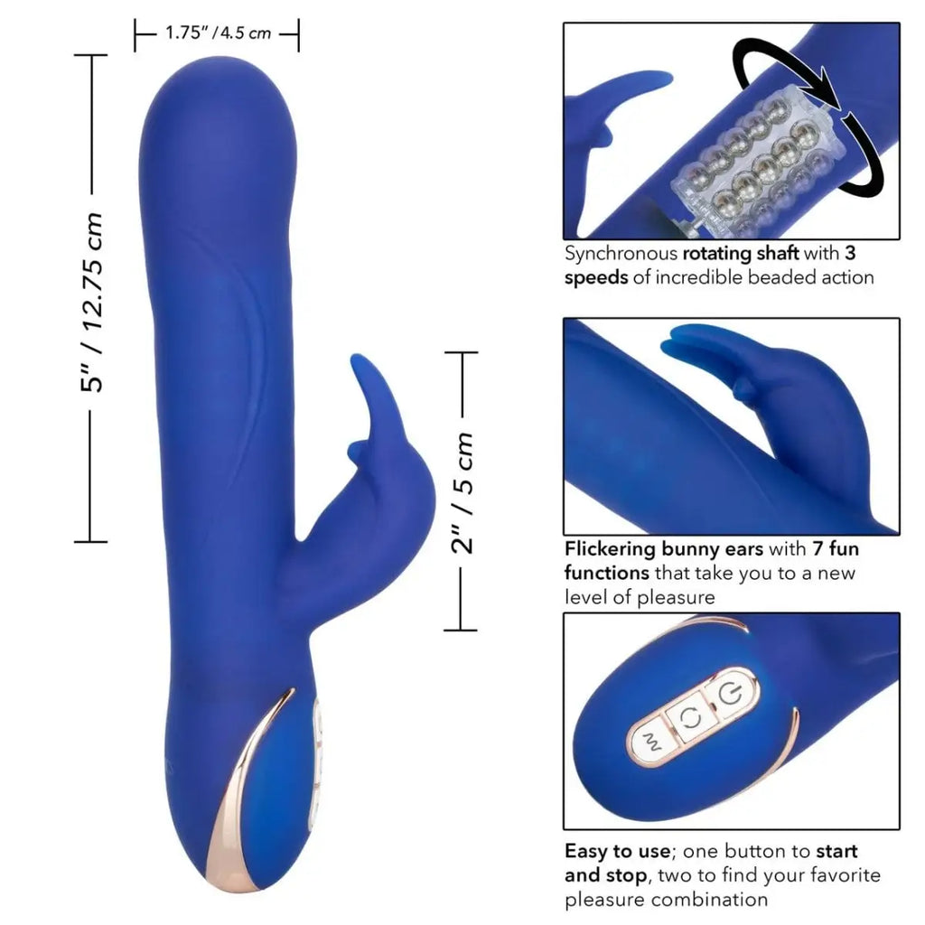 Jack Rabbit® Signature Rotating Beaded Rabbit Vibrator - Rolik®