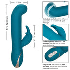 Jack Rabbit® Silicone Rocking "G" Rabbit Vibrator - Rolik®