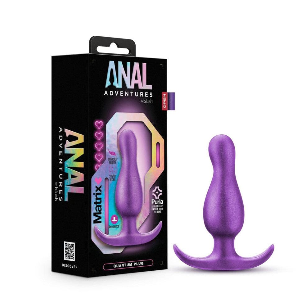 Blush Novelties® Anal Adventures Matrix Quantum Plug Purple - Rolik®