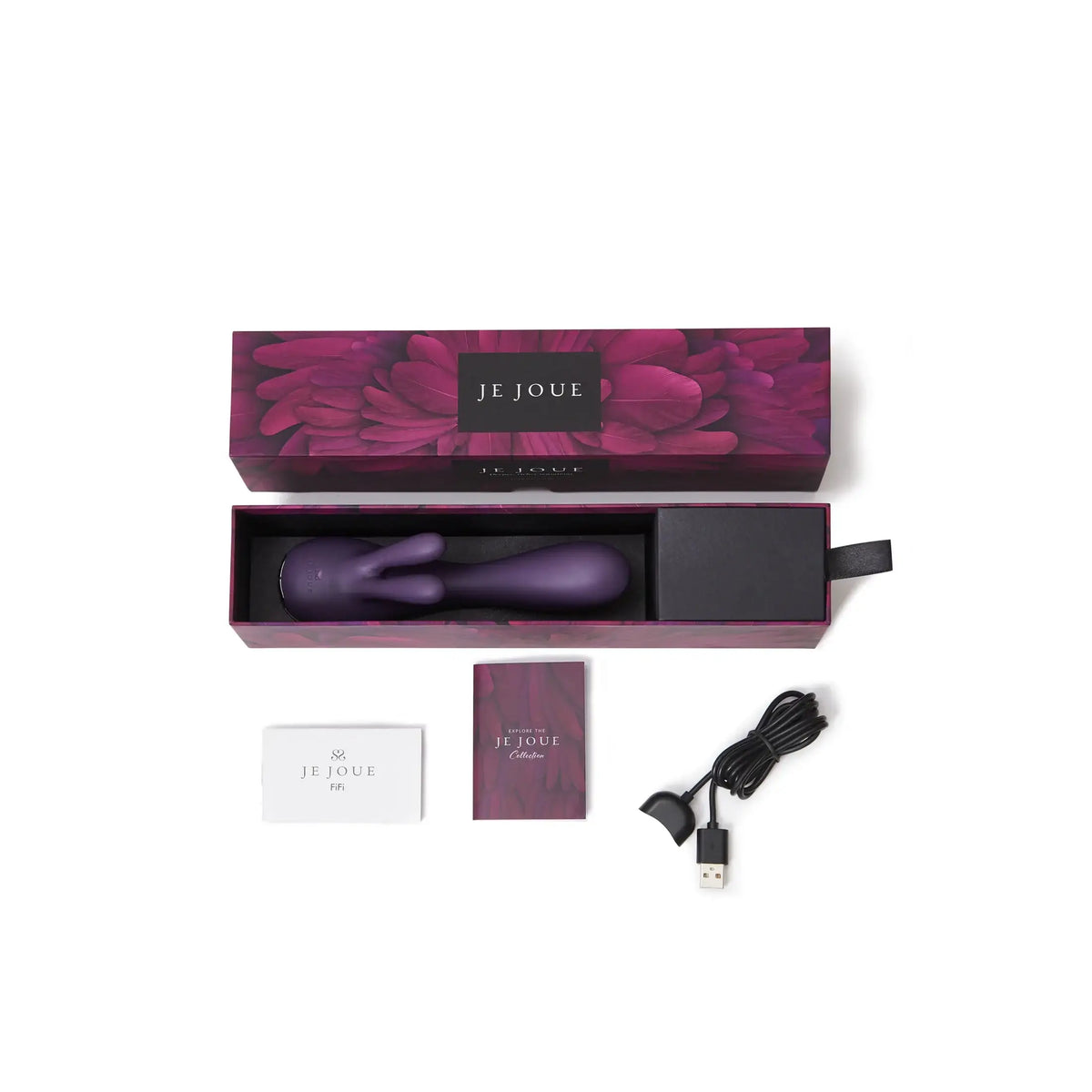 Je Joue Fifi Rabbit Vibrator - Triple Motor Luxury Dual Stimulation Purple