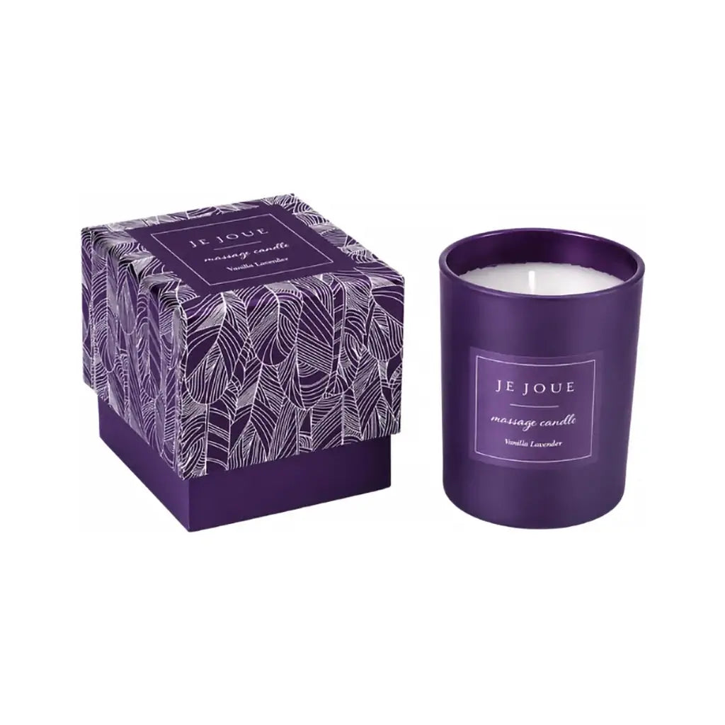 Je Joue Lavender & Vanilla Soy Massage Candle