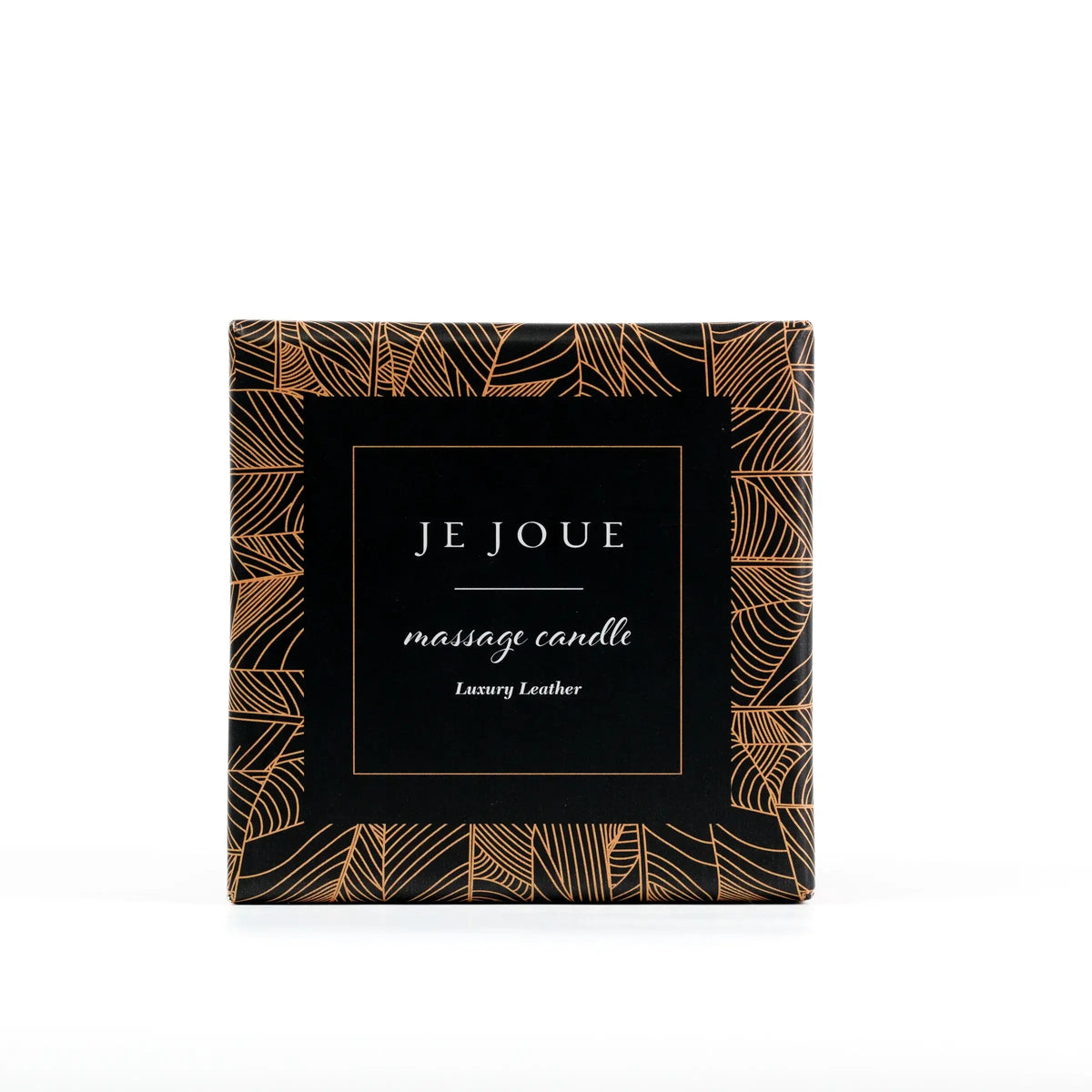 Je Joue Leather Soy Wax Body Massage Candle