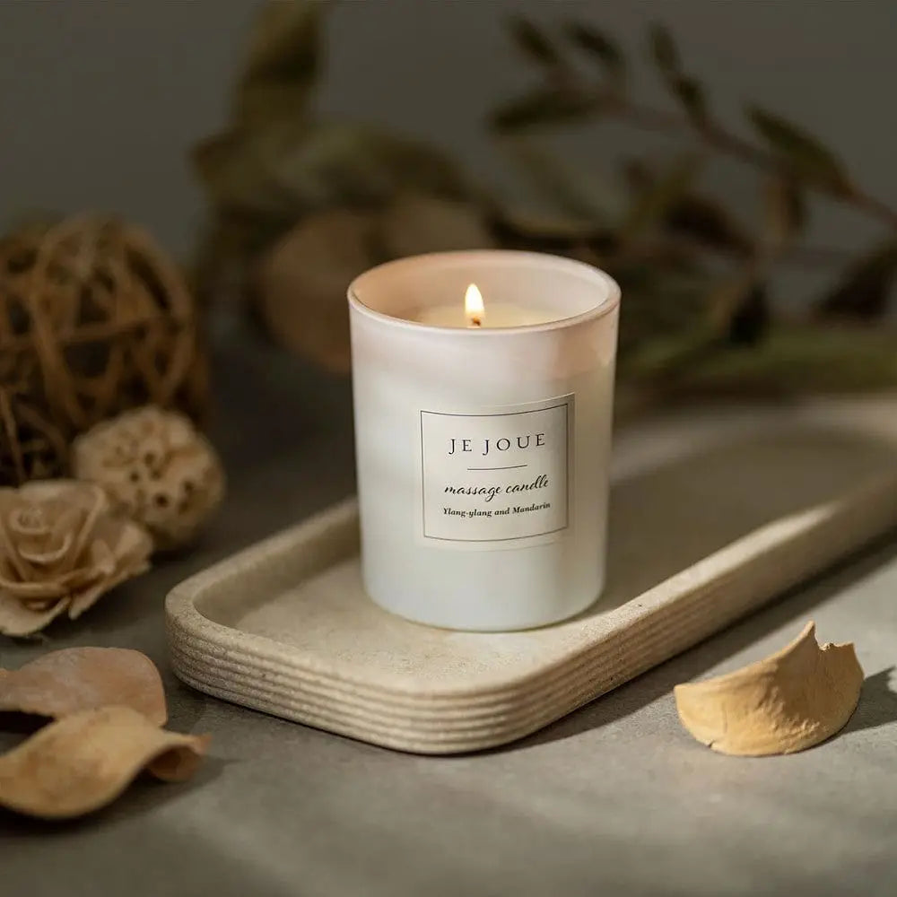 Je Joue Mandarin & Ylang Ylang Massage Candle - Rolik®