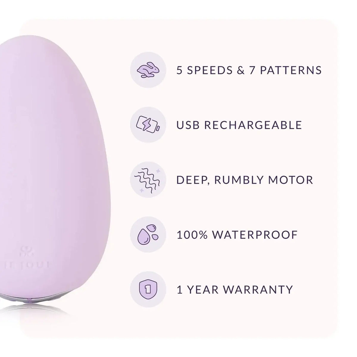 Je Joue MiMi Soft Vibrator - Premium Silicone Clitoral Massager