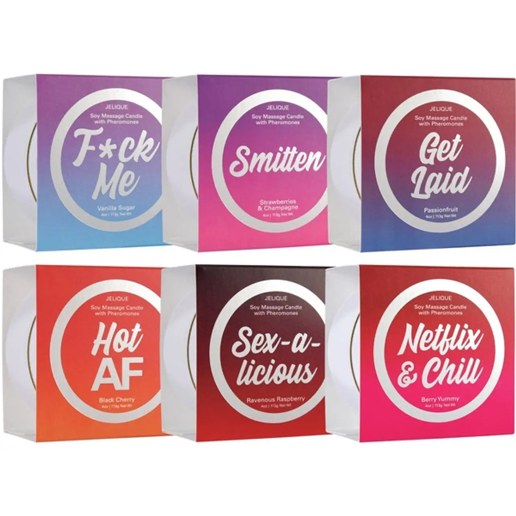 Jelique Mood Soy Massage Candle with Pheromones