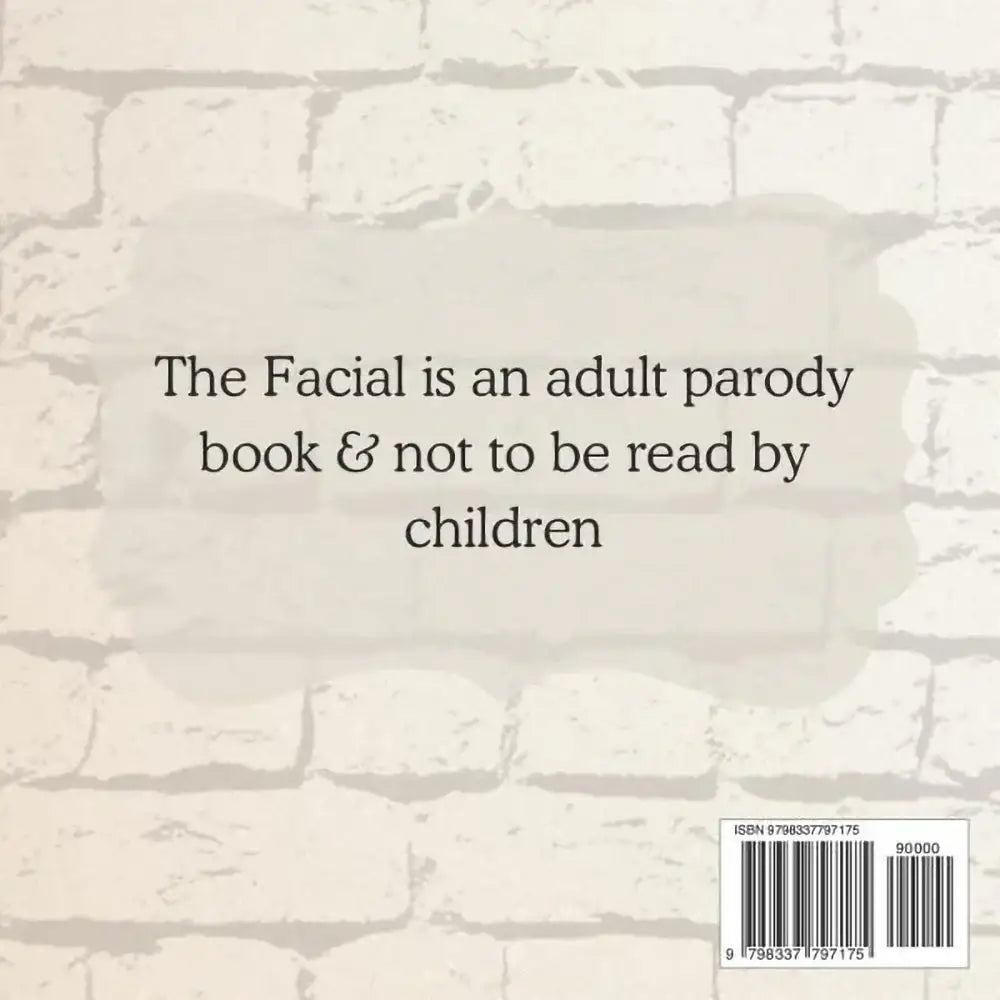 Jen Jenivive The Facial – A Cheeky Adult Humor Parody Book