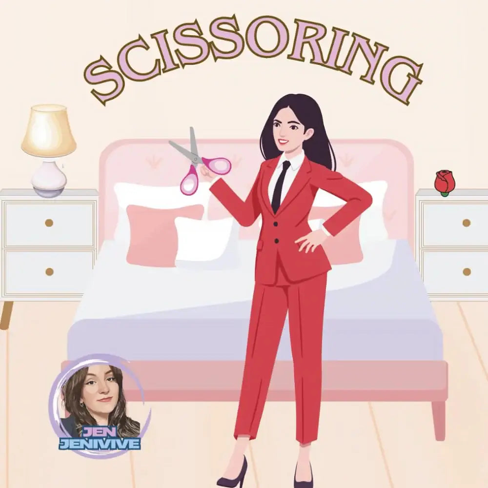 Jen Jenivive Scissoring – A Cheeky Adult Humor Book