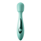 Jimmyjane Canna™ Rechargeable Wand Vibrator with 3 Attachments - Mint - Vibrator