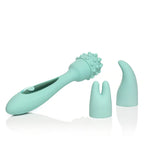 Jimmyjane Canna™ Rechargeable Wand Vibrator with 3 Attachments - Mint - Vibrator