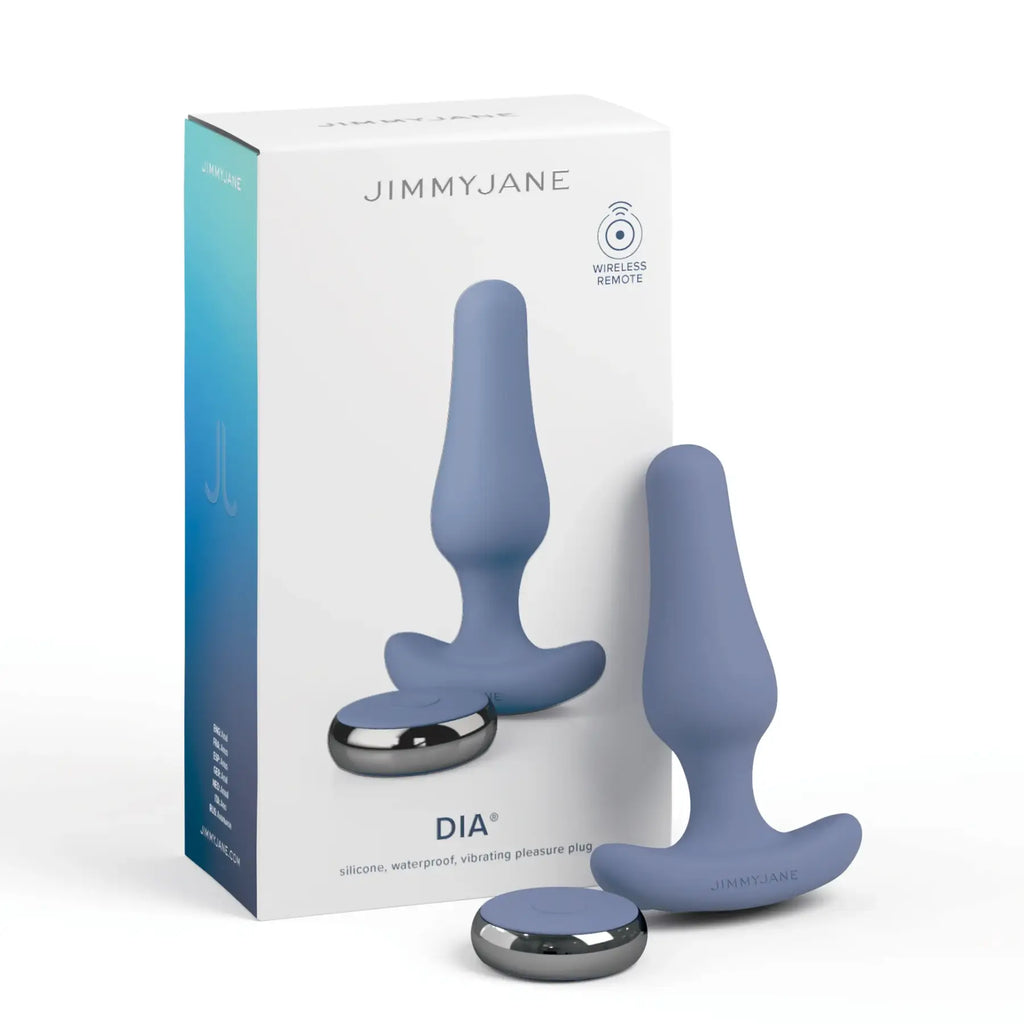 Jimmyjane Dia® Remote Vibrating Pleasure Plug - Lavender - Butt Plug