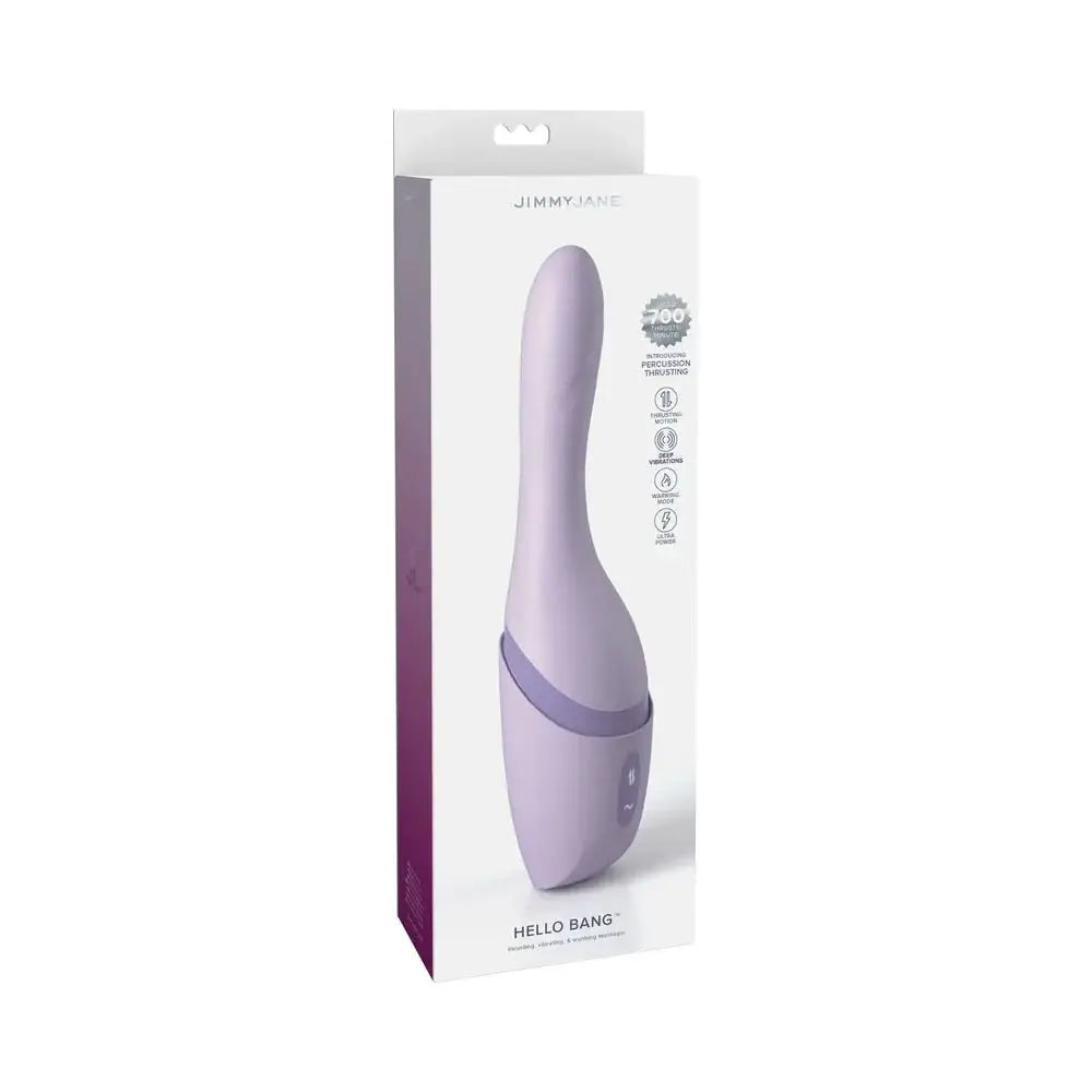 JimmyJane Hello Bang Thrusting, Vibrating & Warming Massager - Rolik®