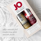 JO® 20th Anniversary Champagne/Red Velvet Cake Flavored Water - Based Lubricant Set - Rolik®