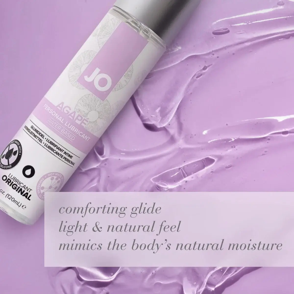 JO® Agapé Water - Based Lubricant - Rolik®