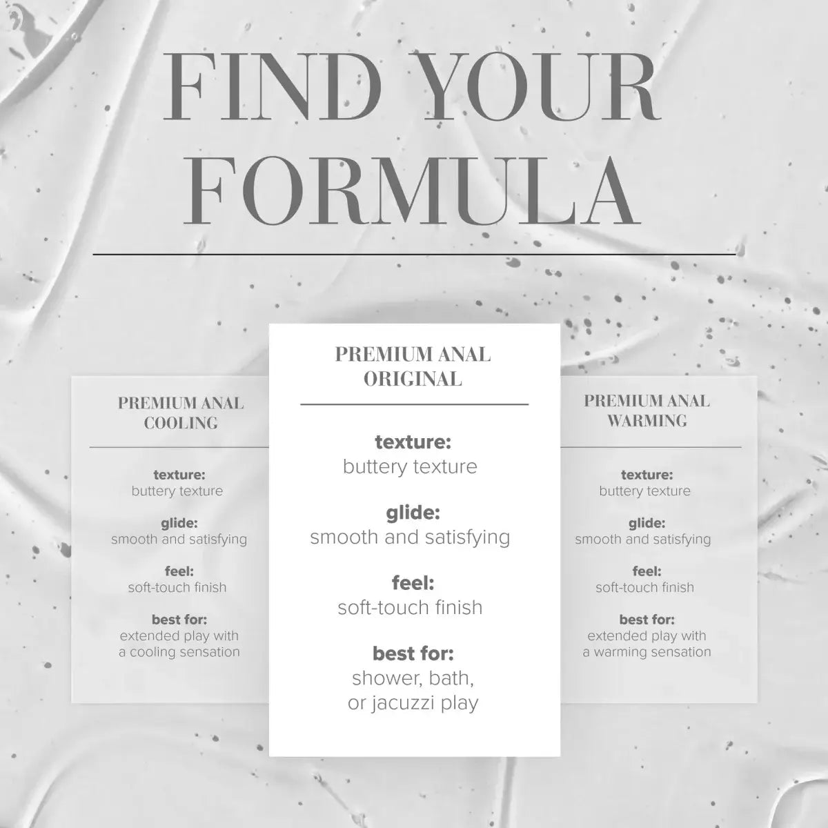 JO® Anal Premium Silicone - Based Lubricant - Rolik®