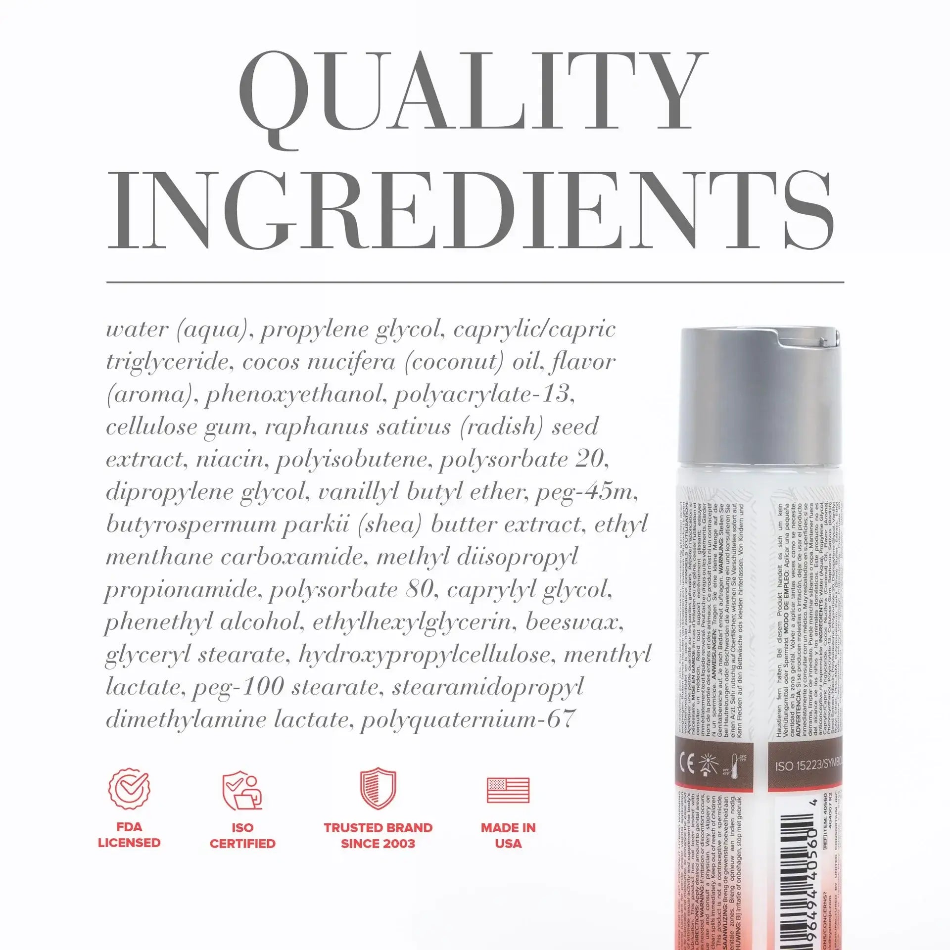 JO® Coconut Hybrid Lube Warming - Rolik®
