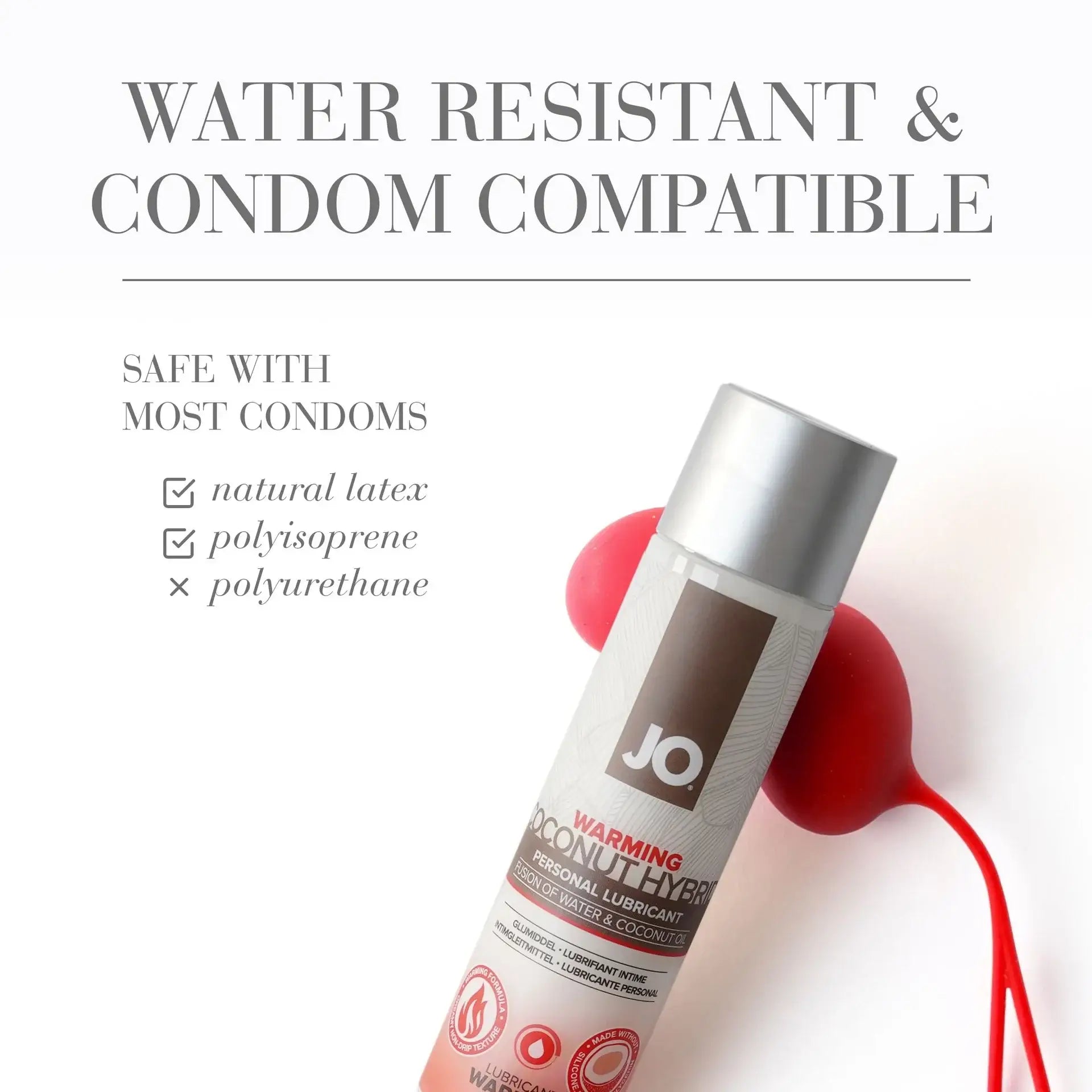 JO® Coconut Hybrid Lube Warming - Rolik®
