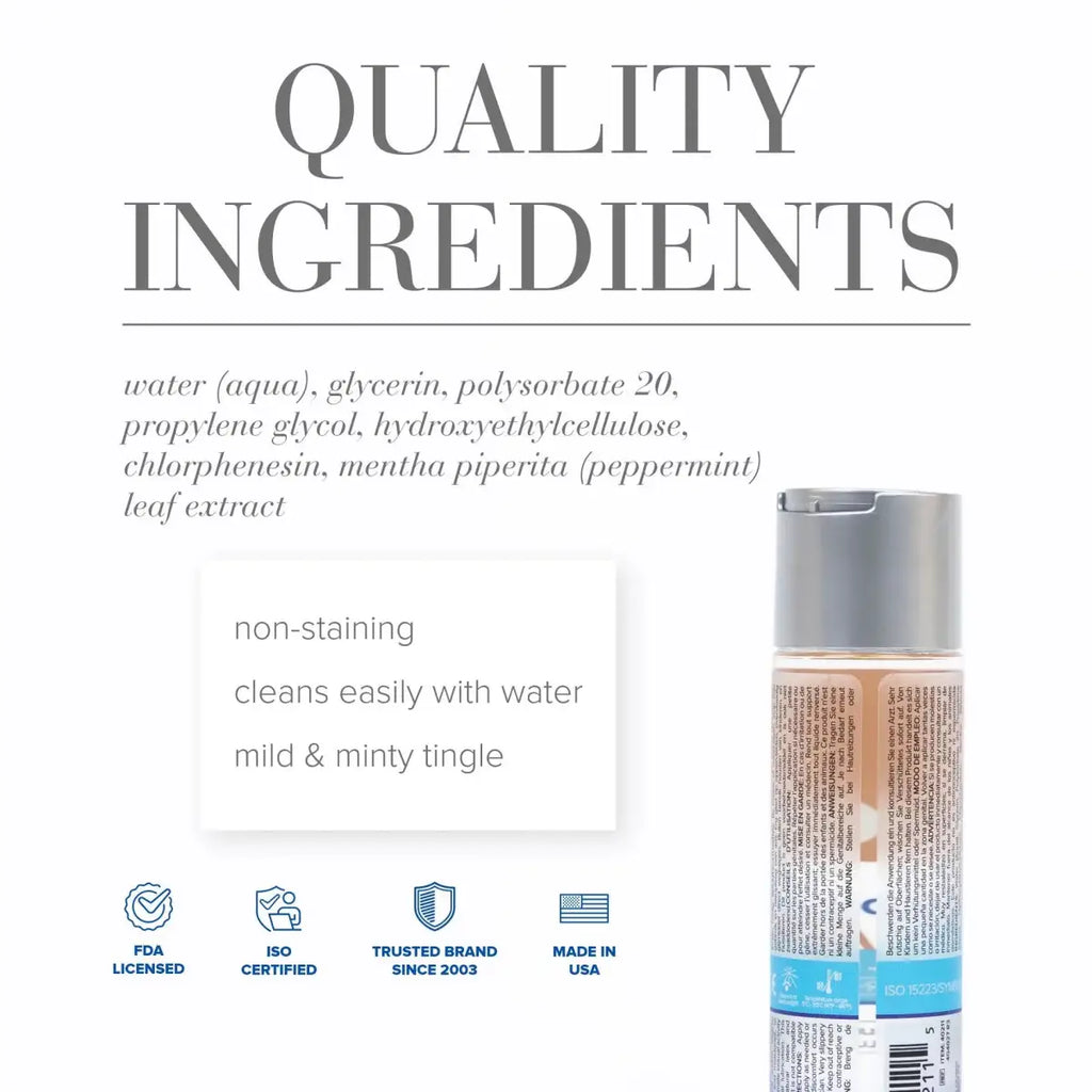 JO® Cooling H2O Anal Lubricant - Rolik®