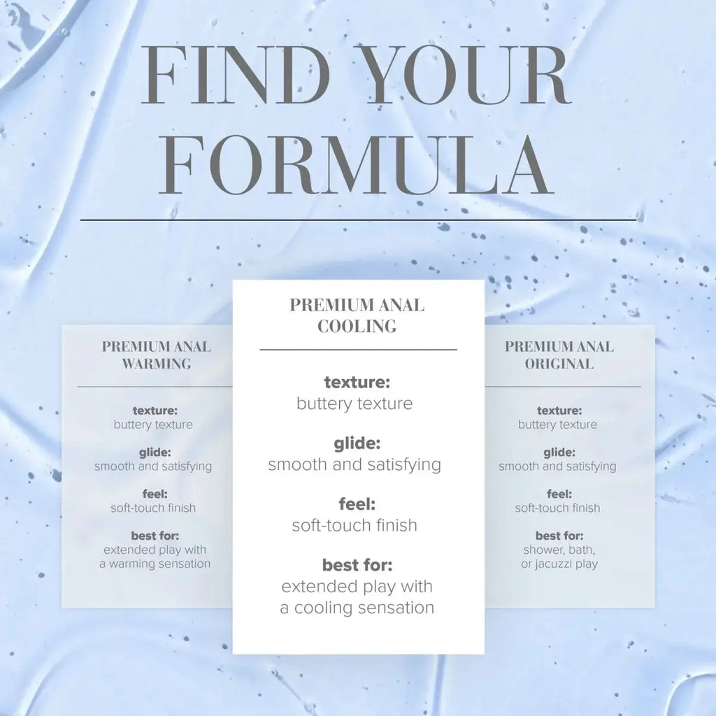 JO® Cooling Premium Silicone - Based Anal Lubricant - Rolik®