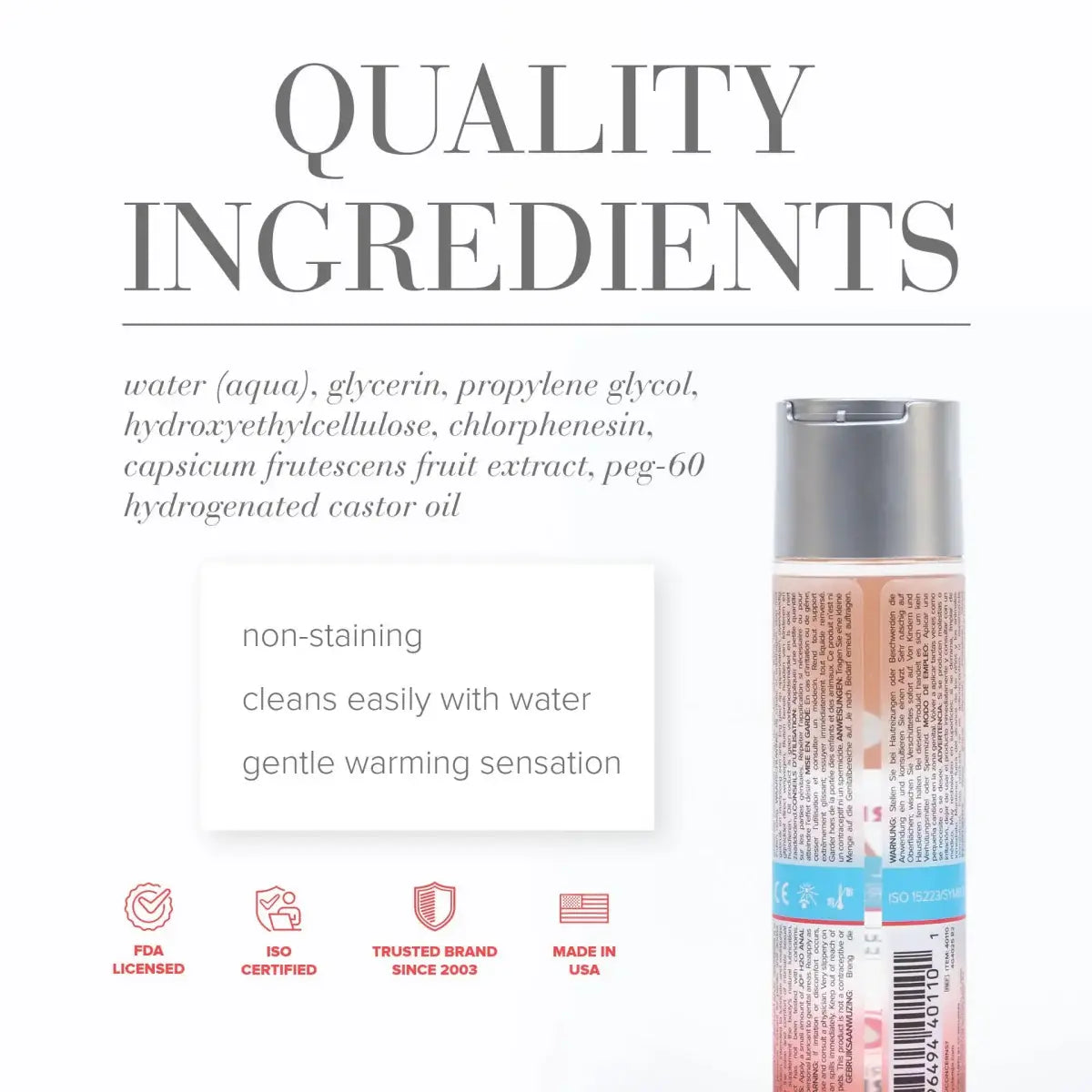 JO® Warming Anal H2O Lubricant - Rolik®