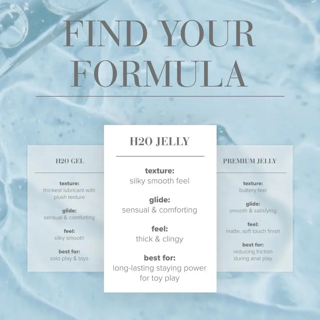 JO® H2O Jelly Water - Based Lubricant - Rolik®
