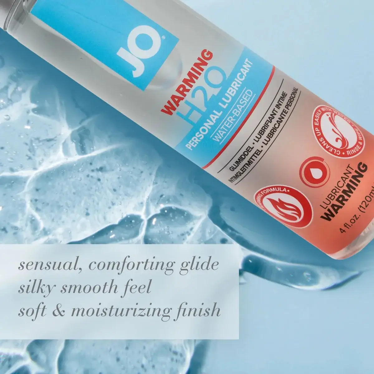 JO® H2O Warming Lubricant - Rolik®
