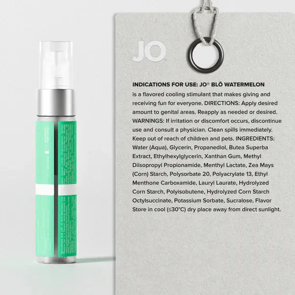 JO® JO Blo Oral Pleasure Gel | 5 Flavors | Flavored Sex Lube