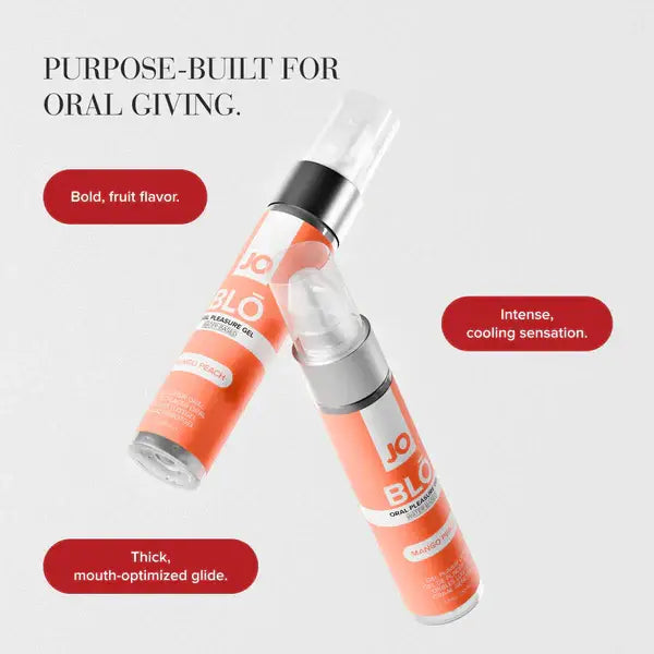 JO® JO Blo Oral Pleasure Gel | 5 Flavors | Flavored Sex Lube
