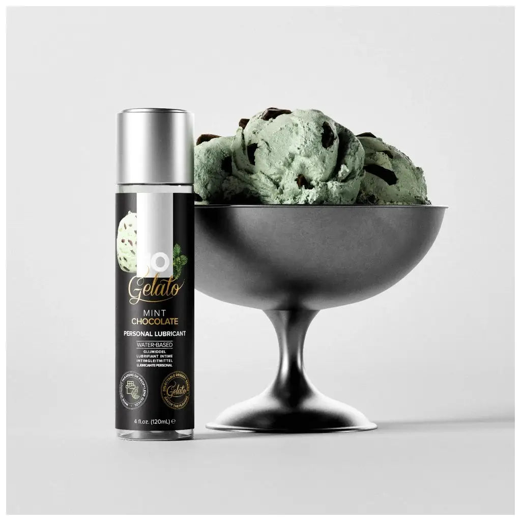 JO® JO Gelato Flavored Water-Based Lubricant Mint Chocolate