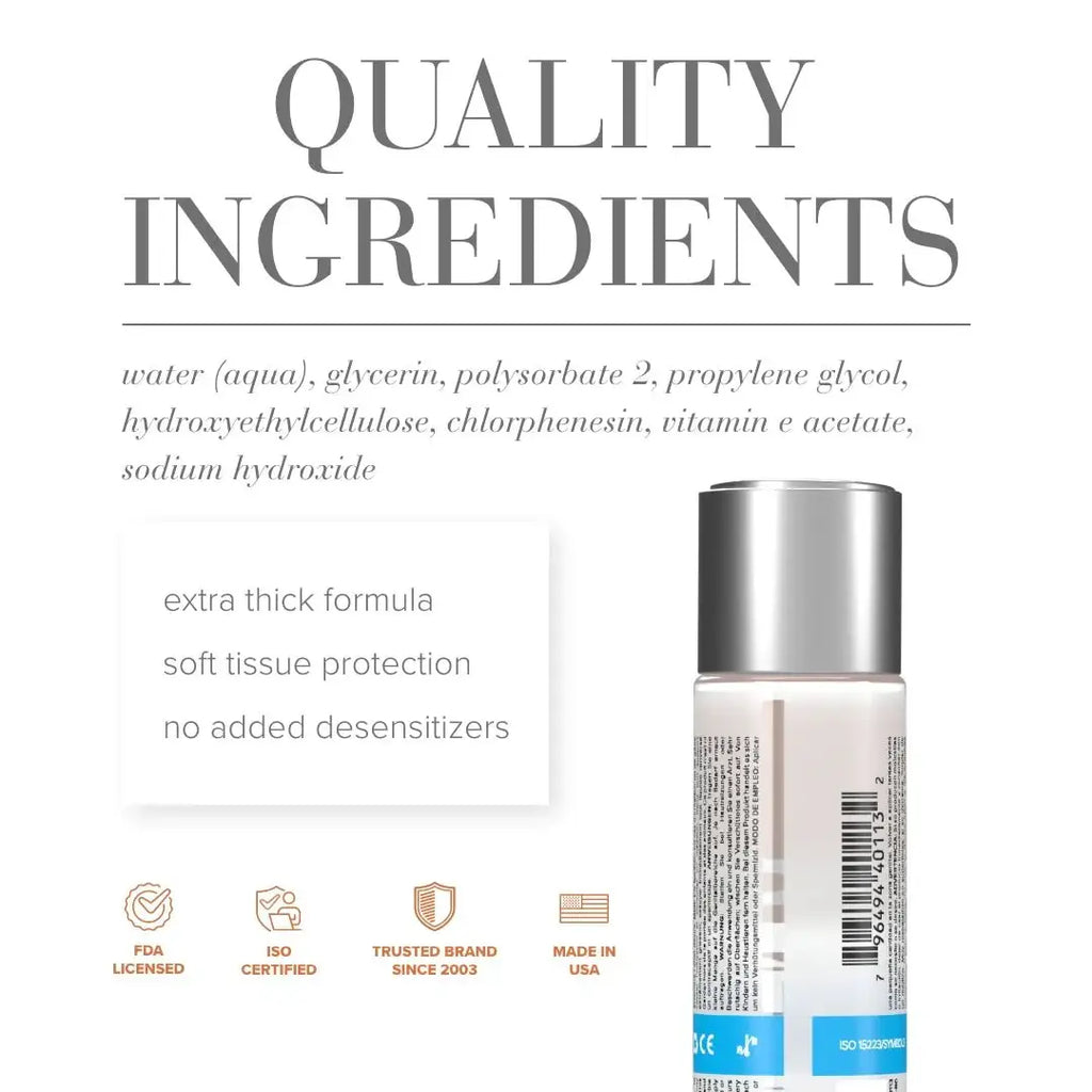 JO® H2O Anal Thick Lubricant - Rolik®