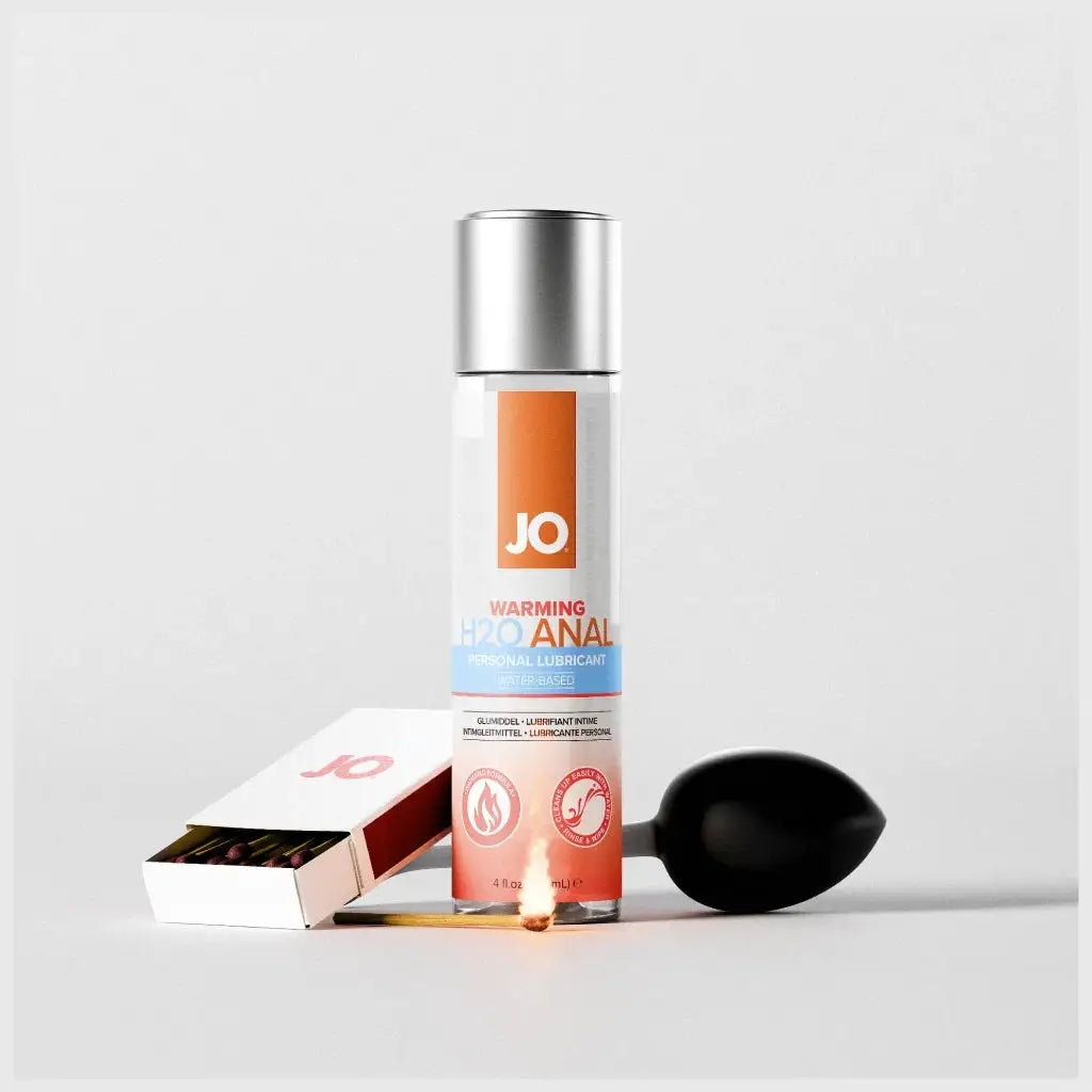 JO® JO H2O Anal Warming Water-Based Lubricant 4 fl. oz.