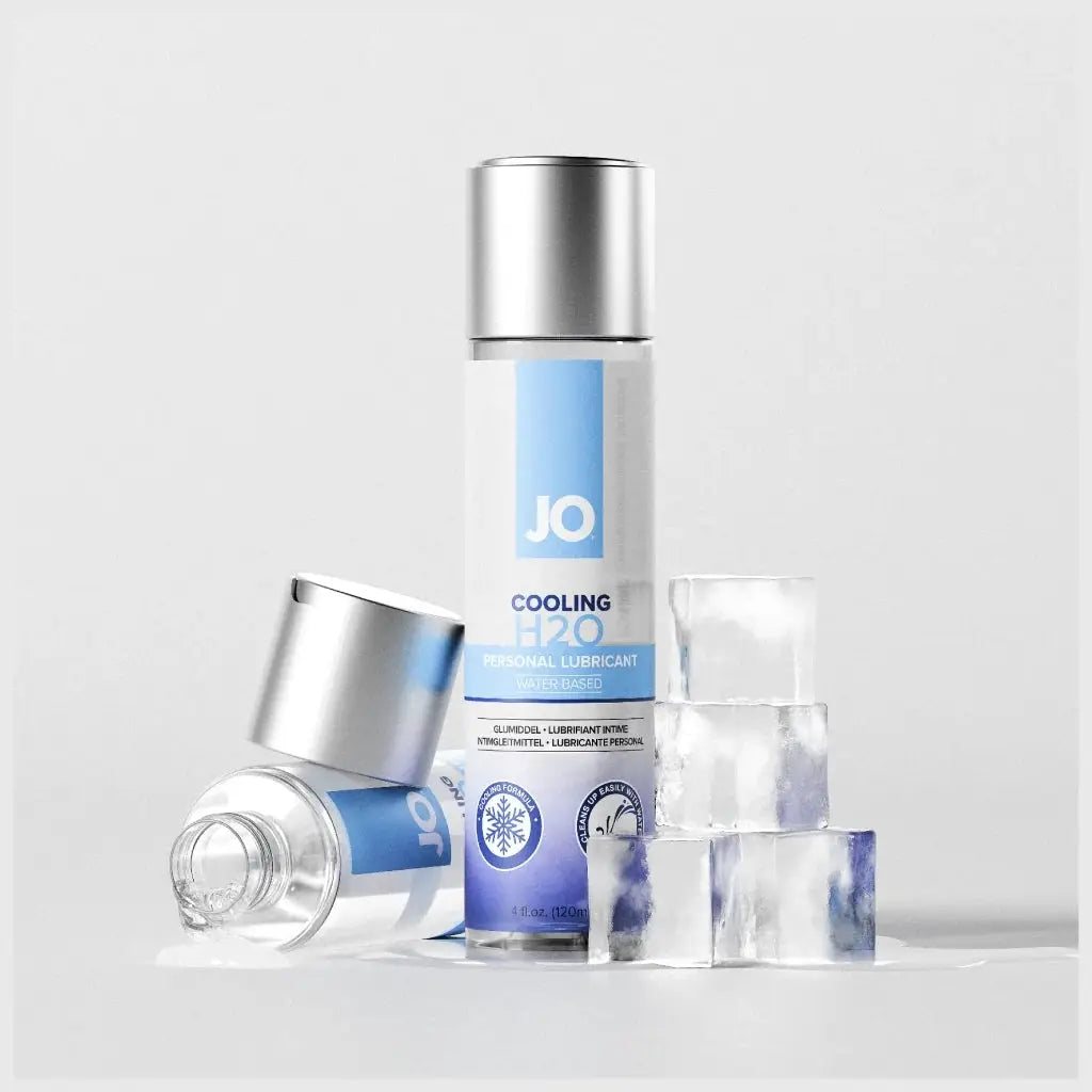 JO® JO H2O Cooling Water-Based Lubricant - Refreshing Sensation 4 fl. oz.