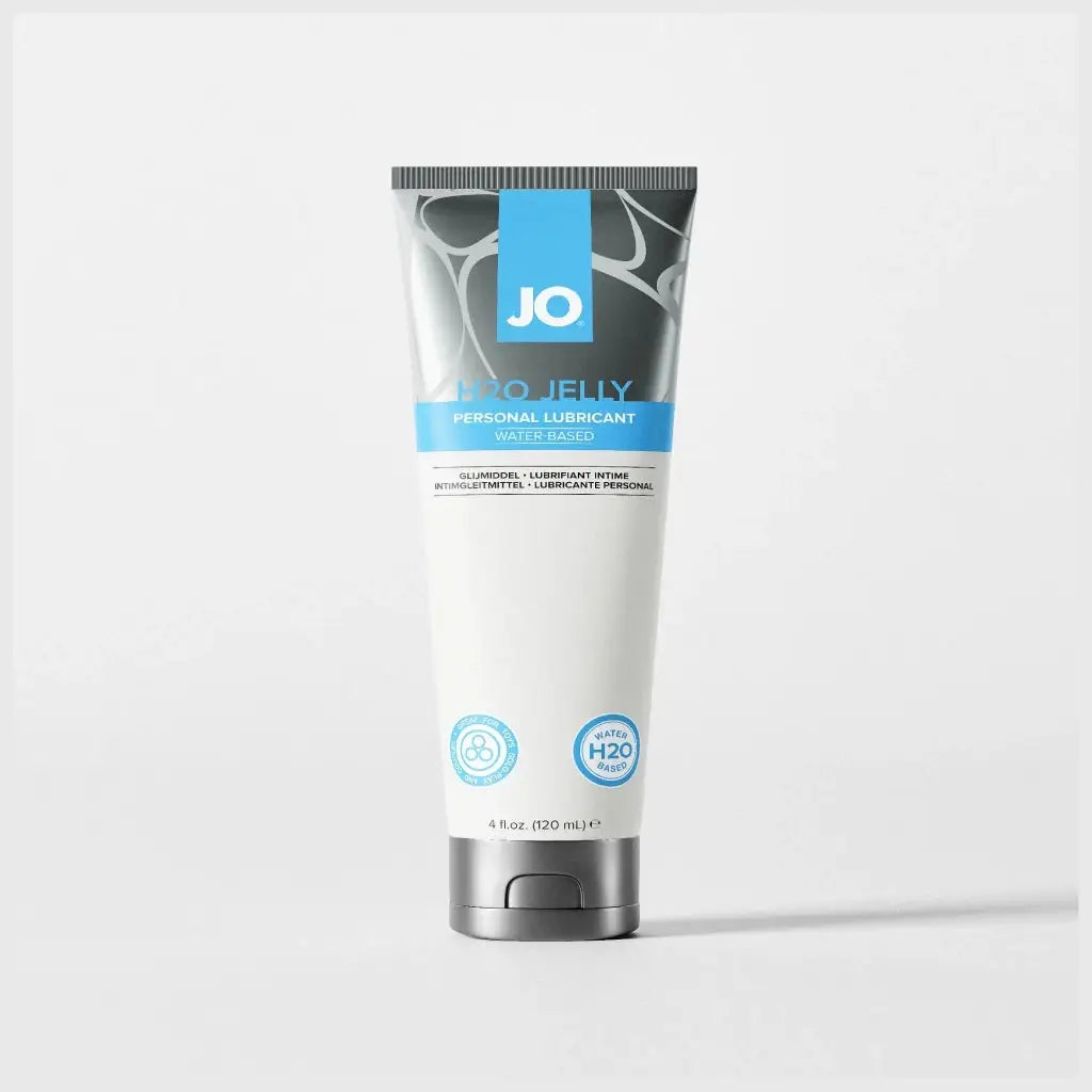 JO® JO H2O Jelly - Premium Water-Based Lubricant with Pillowy-Thick Texture Original / 4 fl. oz.