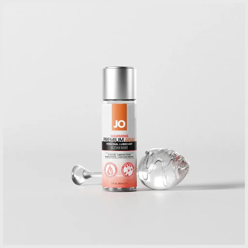 JO® JO Premium Anal Silicone Warming Lubricant - Long-Lasting Comfort 2 fl. oz.