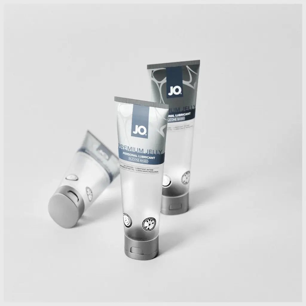 JO® JO Premium Jelly Silicone-Based Lubricant – Long-Lasting Glide Original