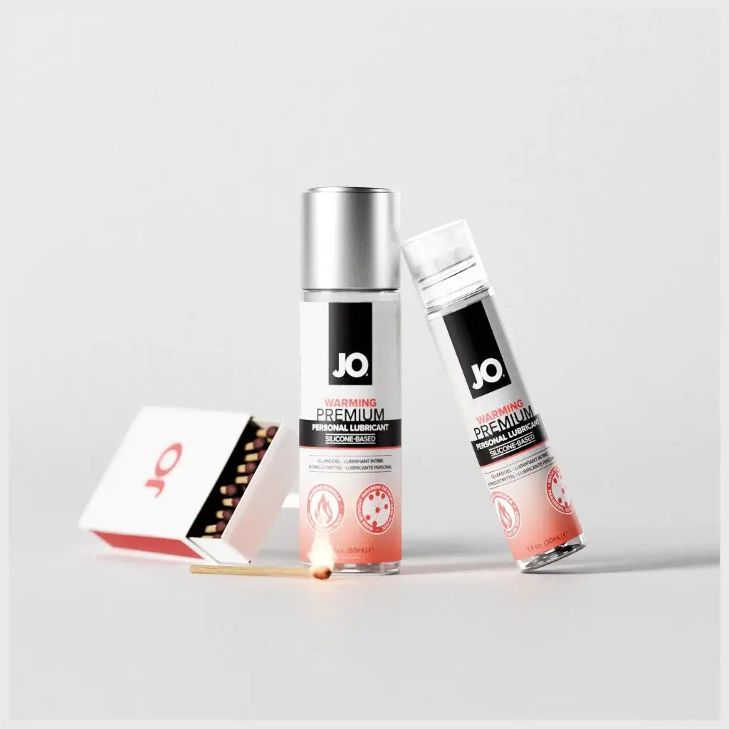 JO® JO Premium Silicone Lubricant - Long-Lasting Intimate Gel Warming 2 fl. oz.