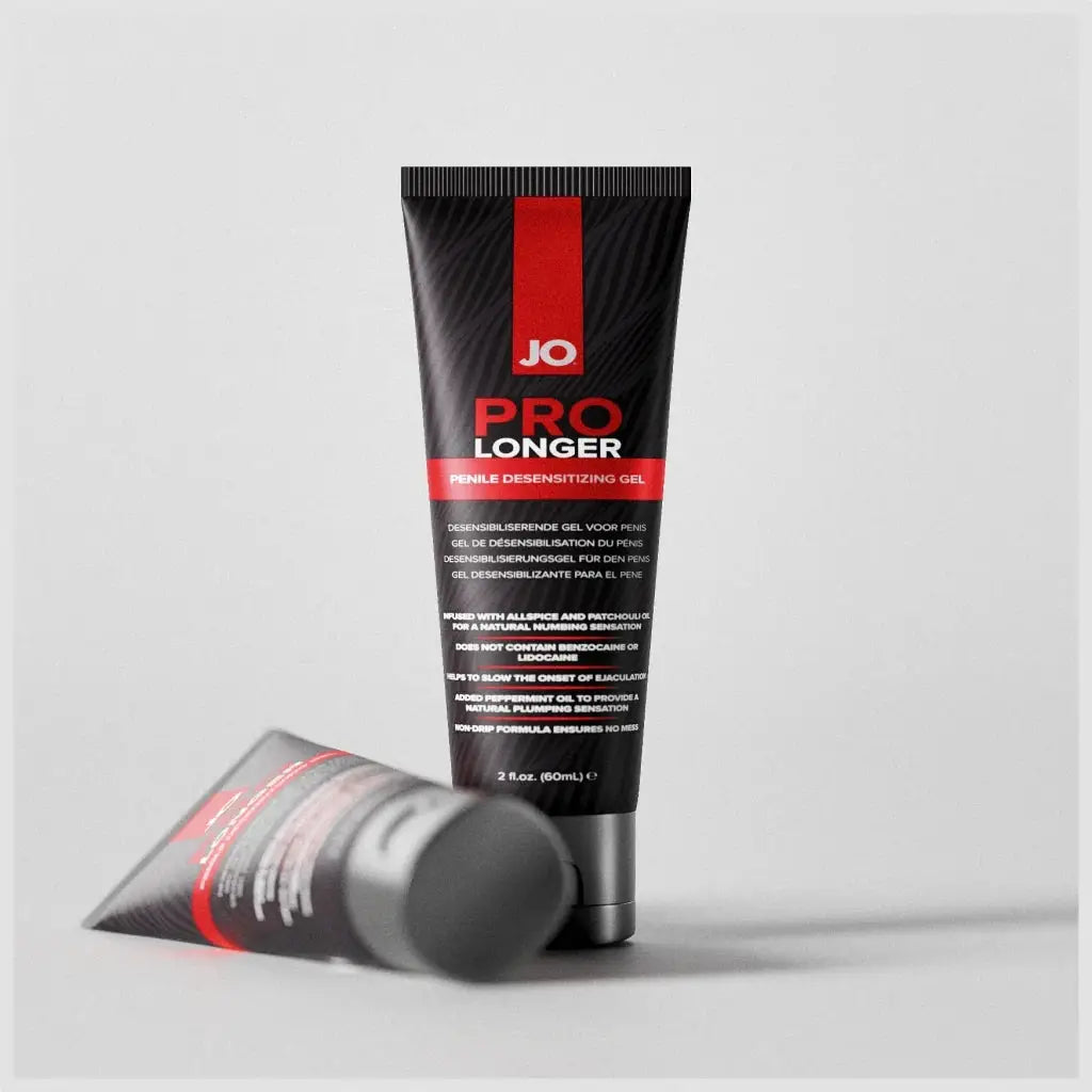 JO® JO Prolonger Gel - Benzocaine-Free Desensitizer with Peppermint Oil