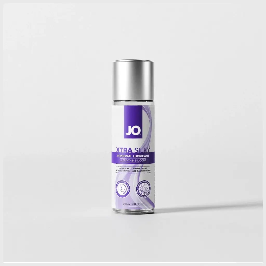 JO® JO Xtra Silky Ultra-Thin Silicone Lubricant with Vitamin E 2 fl. oz.
