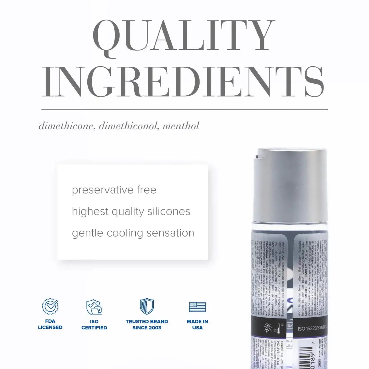 JO® Premium Silicone Lubricant - Rolik®