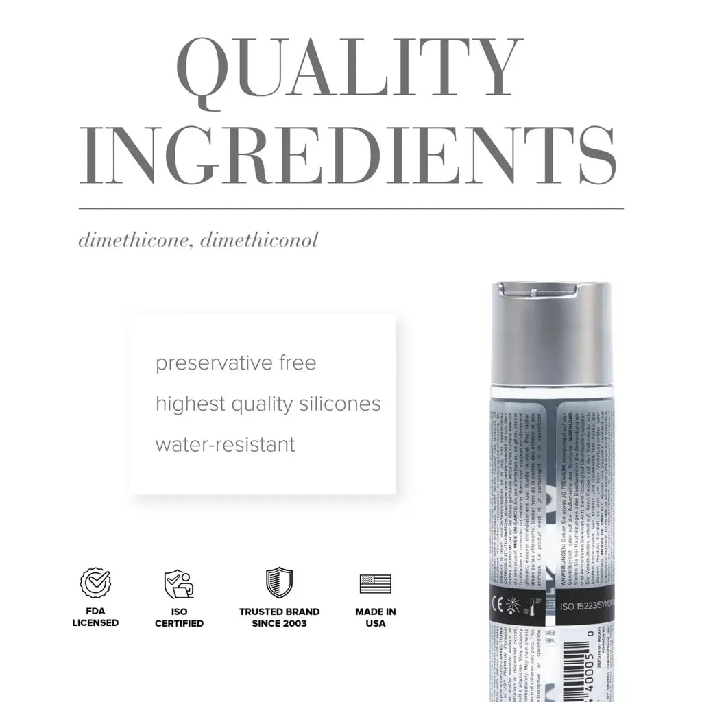 JO® Premium Silicone Lubricant - Rolik®