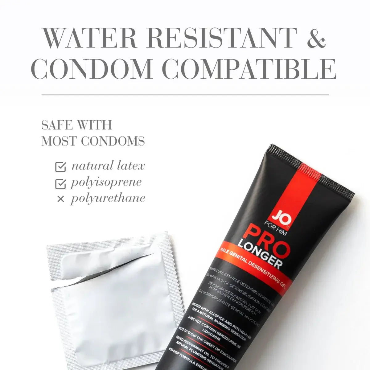 JO® Prolonger Benzocaine Free Gel Desensitizer - Rolik®