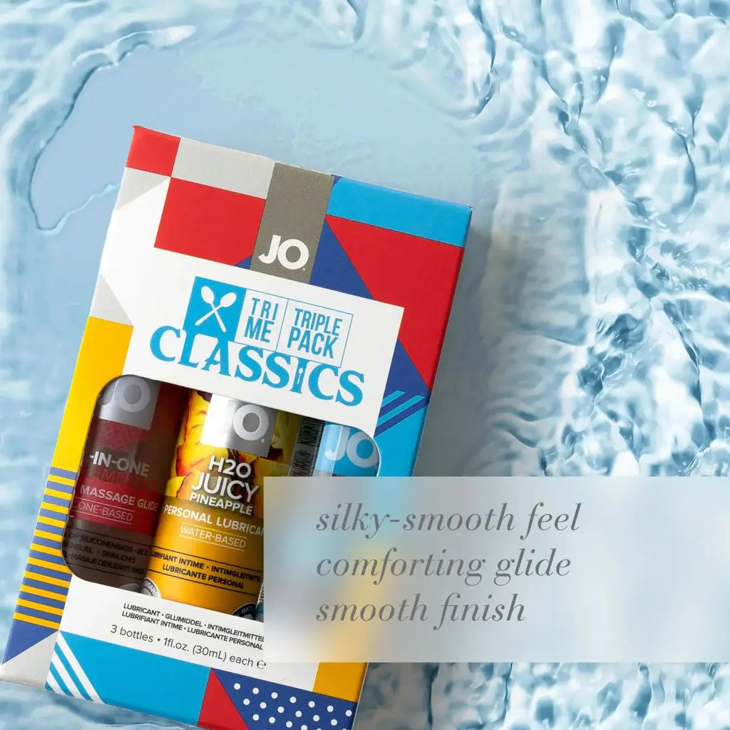 JO® Tri Me Triple Pack Classics Lubricant Gift Set - Rolik®