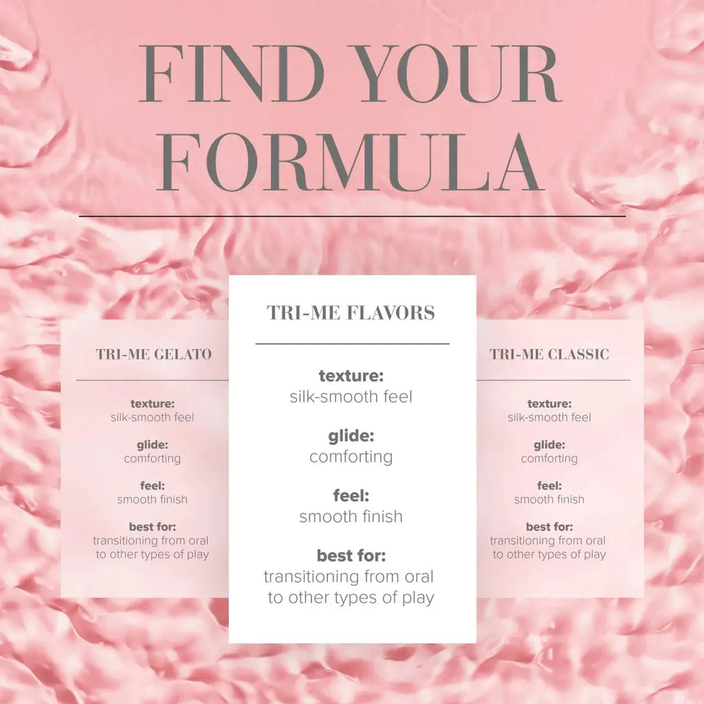 JO® Tri Me Triple Pack Flavors Lubricant Gift Set - Rolik®