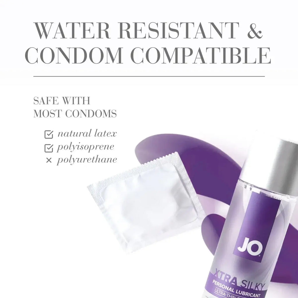 JO® Xtra Silky Ultra - Thin Silicone Lubricant - Rolik®
