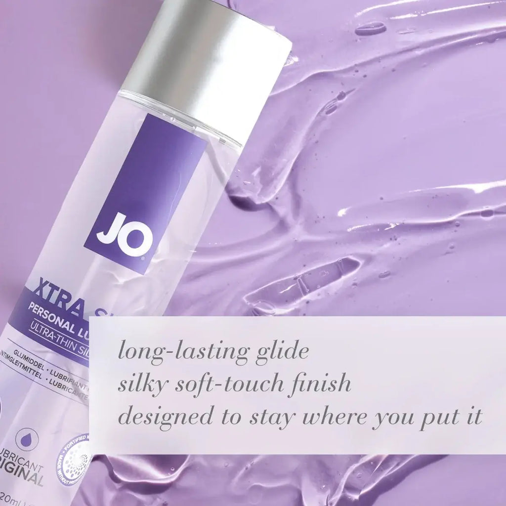JO® Xtra Silky Ultra - Thin Silicone Lubricant - Rolik®